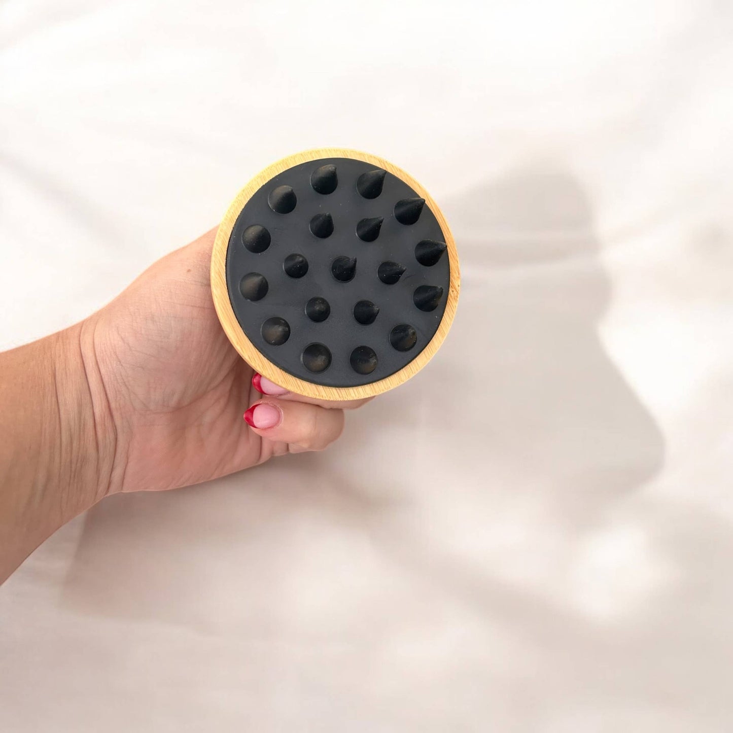 Bamboo and Silicone Scalp and Body Massager | Mothers Day