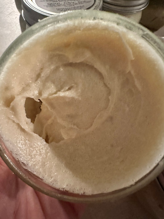 Apple butter sugar scrub