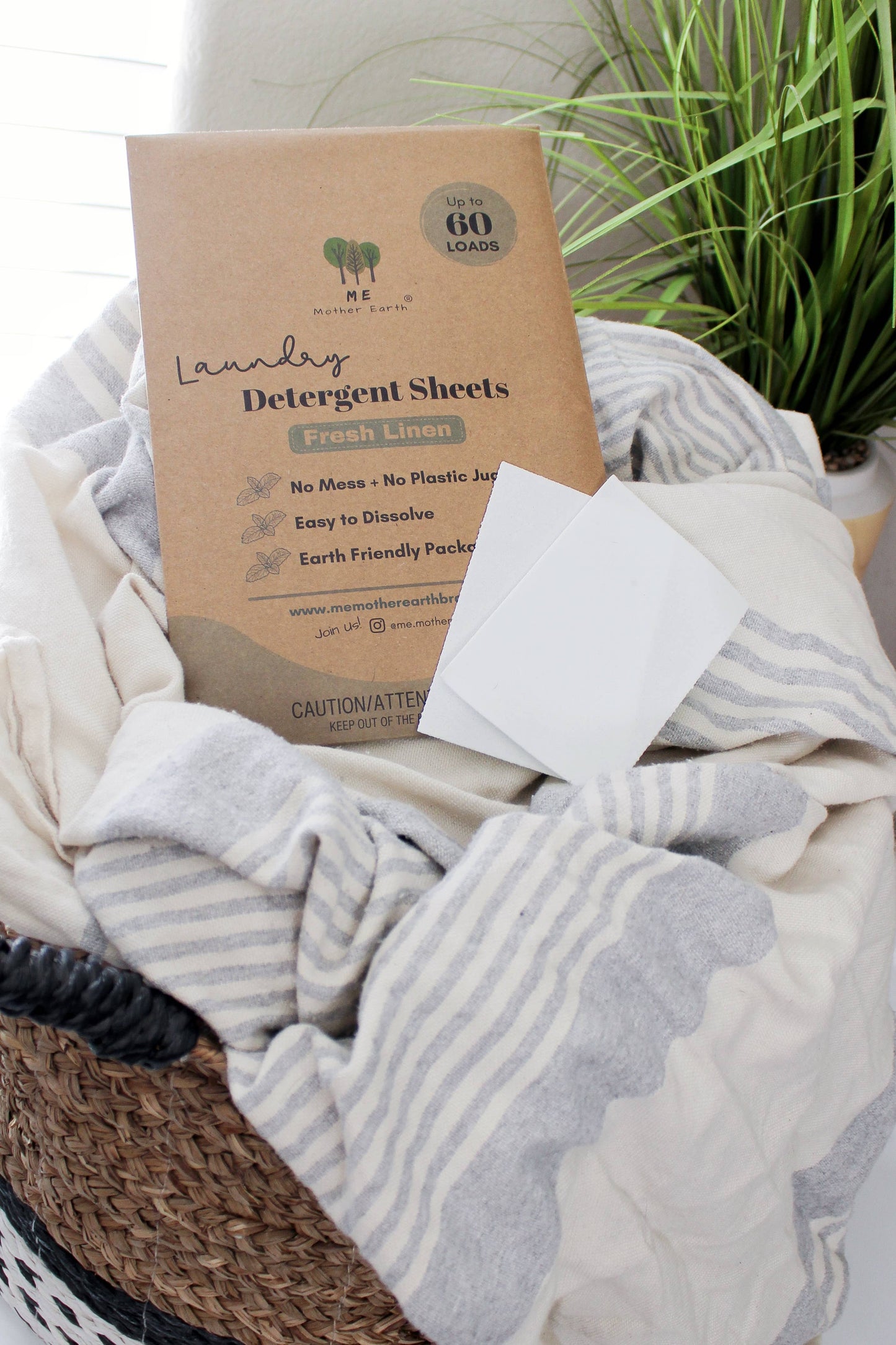Laundry Detergent Sheets: 60 Loads