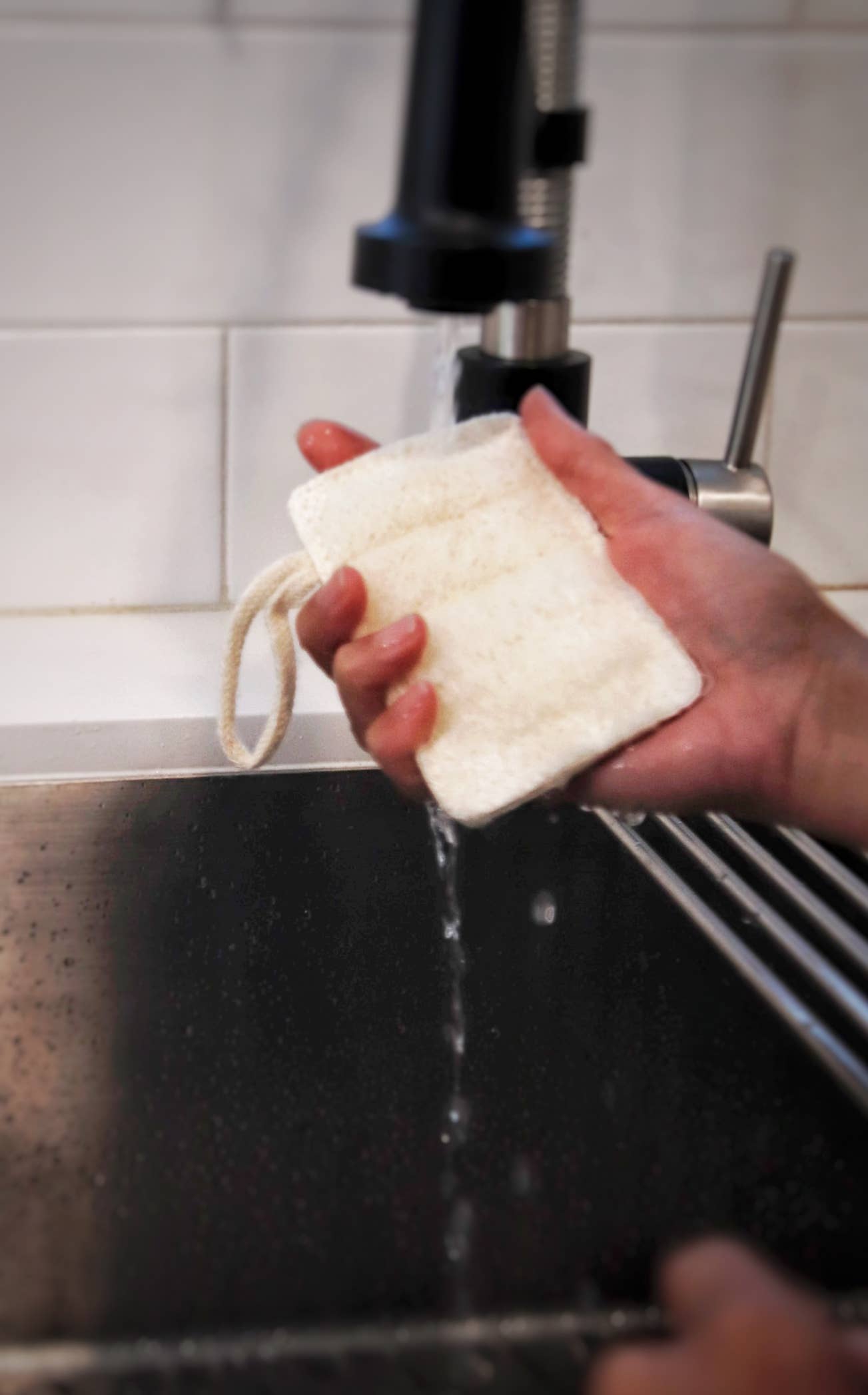 Compostable Loofah Dish Sponge: Double Layer 3-Pack