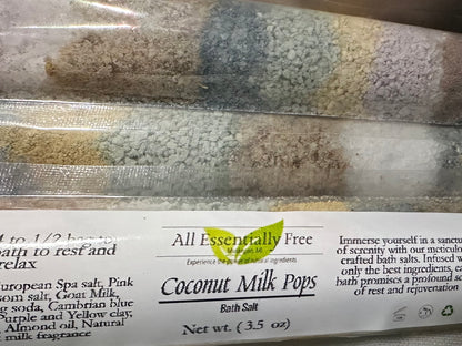 Coconut milk Pops bath salts