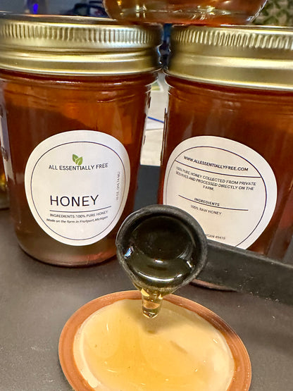 100% PURE RAW HONEY