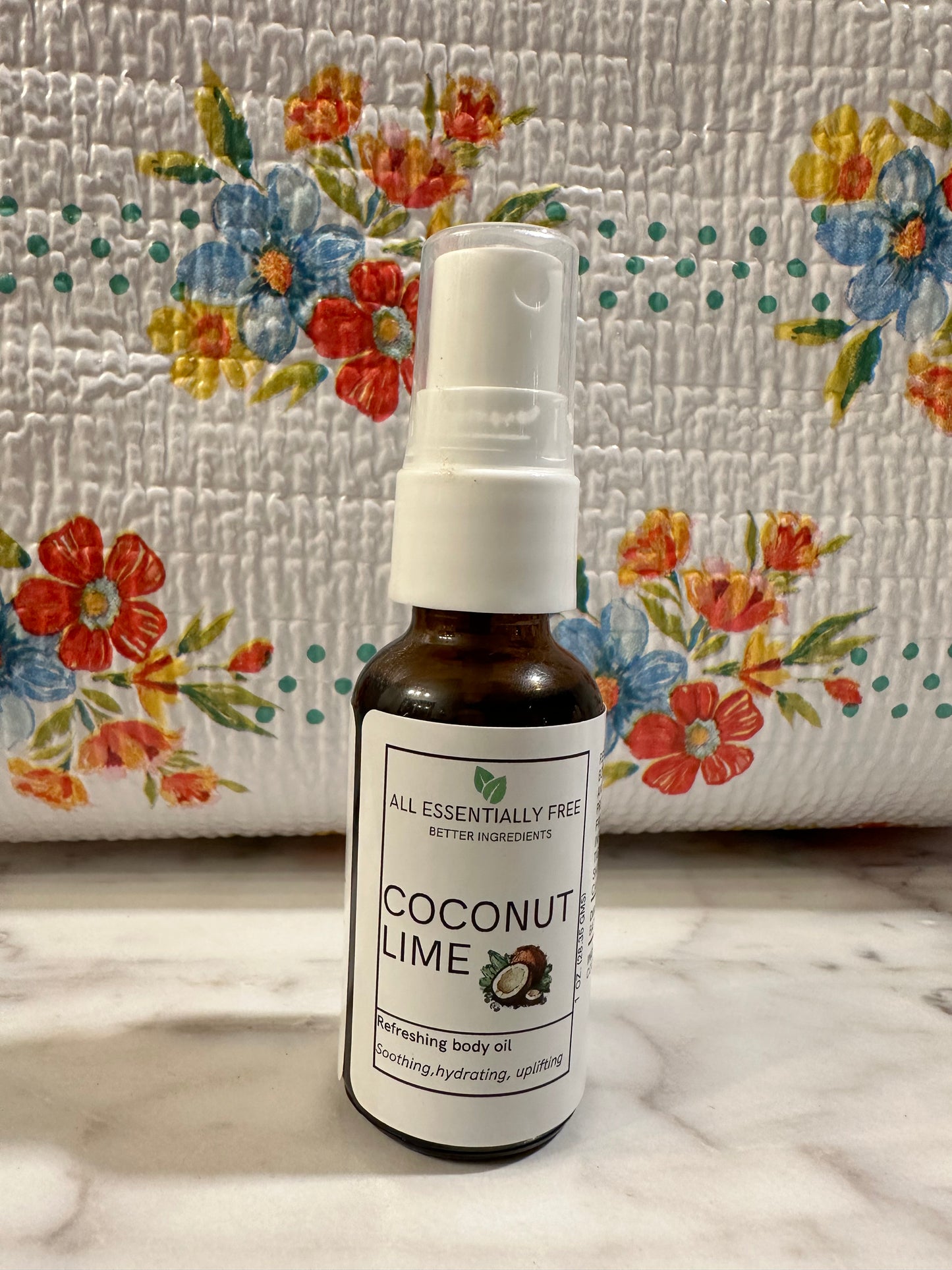 Coconut Lime body oil