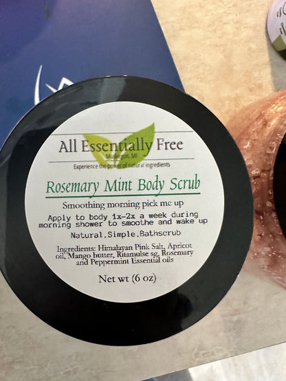 Rosemary Mint Body Scrub