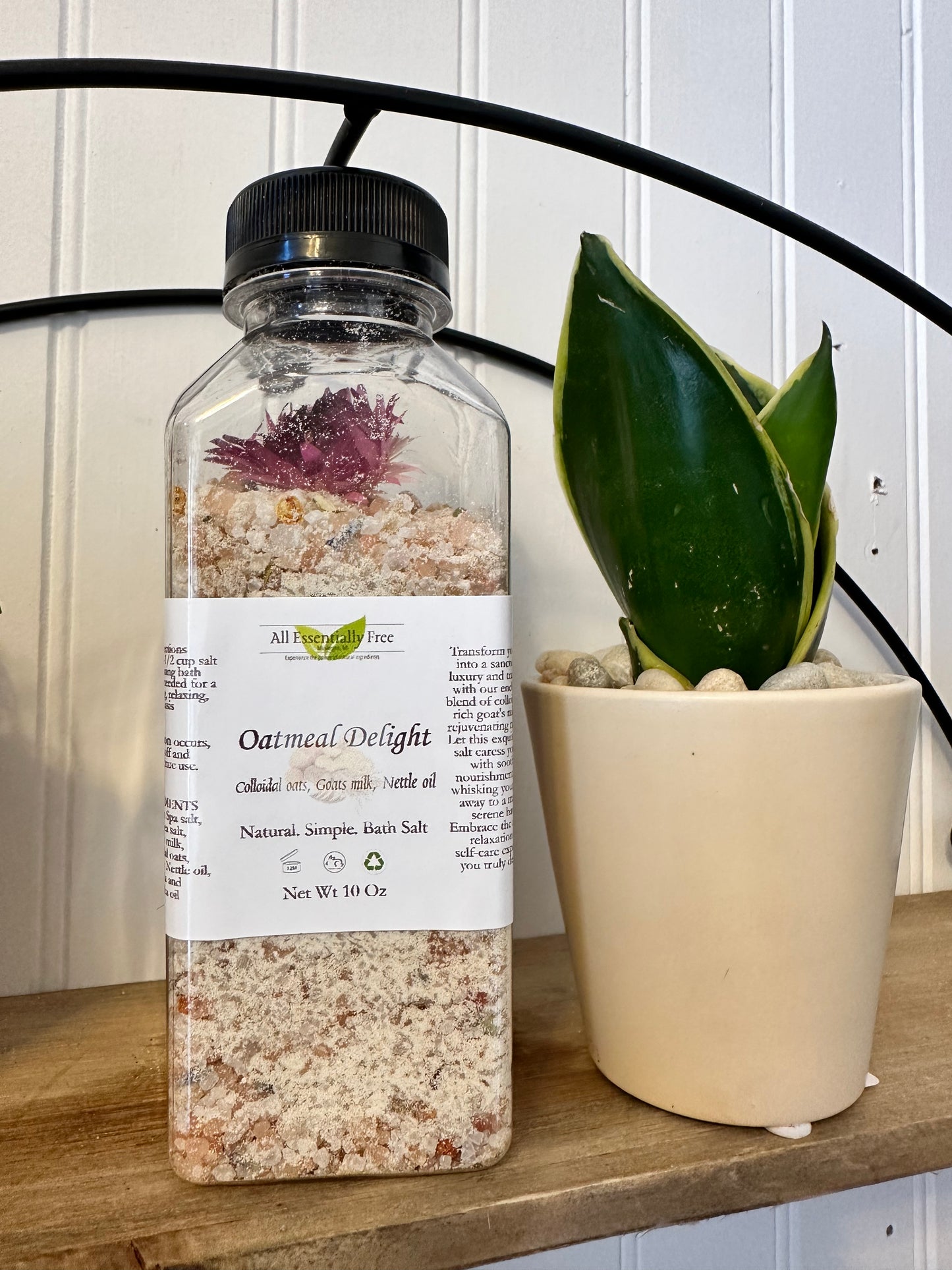 Luxurious Bath Salt, Nourishing and Revitalizing