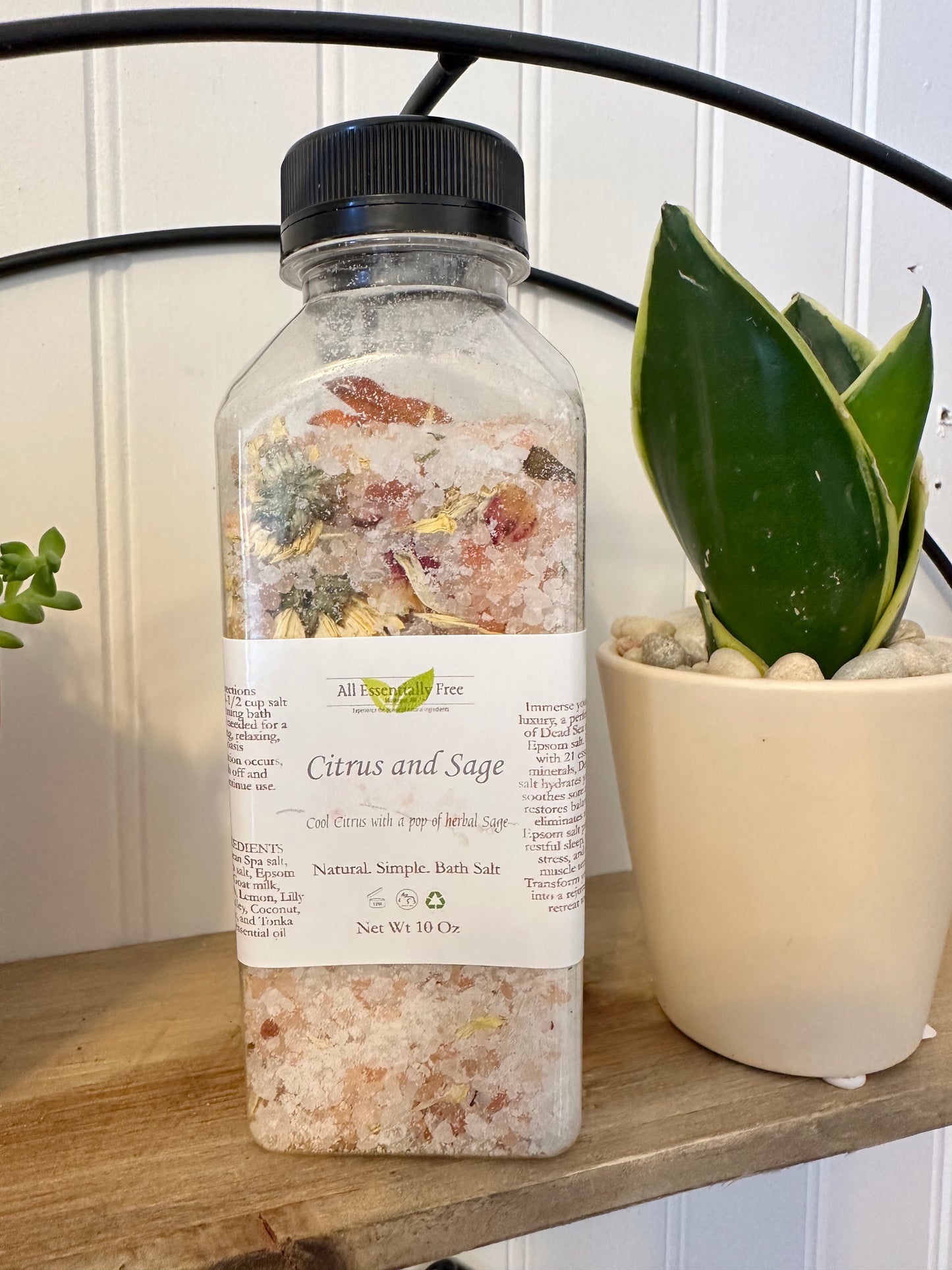 Luxurious Bath Salt, Nourishing and Revitalizing